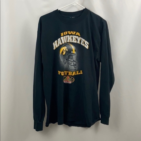 Iowa Hawkeyes Football 2006 Sz L Long Sleeve Shirt - Picture 1 of 10